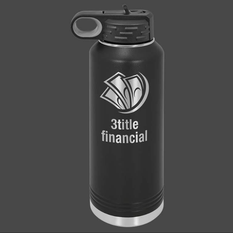 12oz, 20oz,32oz, 40oz Water Bottle - Polar Camel Powder Coated
