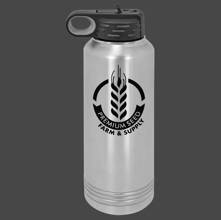 12oz, 20oz,32oz, 40oz Water Bottle - Polar Camel Powder Coated