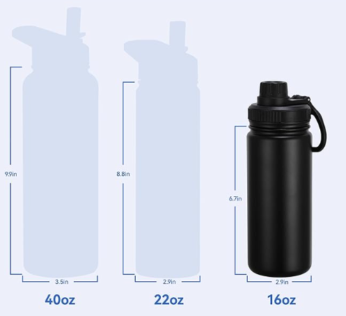 Water Bottle - Generic Powder Coated Tumbler