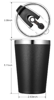 10oz, 12oz, 20oz, 30oz, 40oz Standard - Generic Powder Coated Tumbler