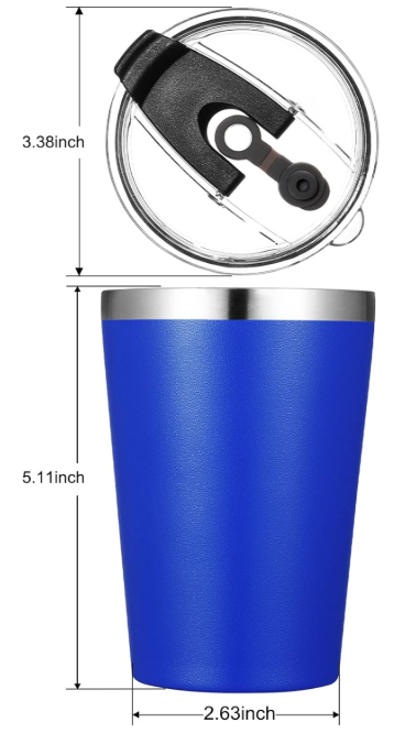 10oz, 12oz, 20oz, 30oz, 40oz Standard - Generic Powder Coated Tumbler