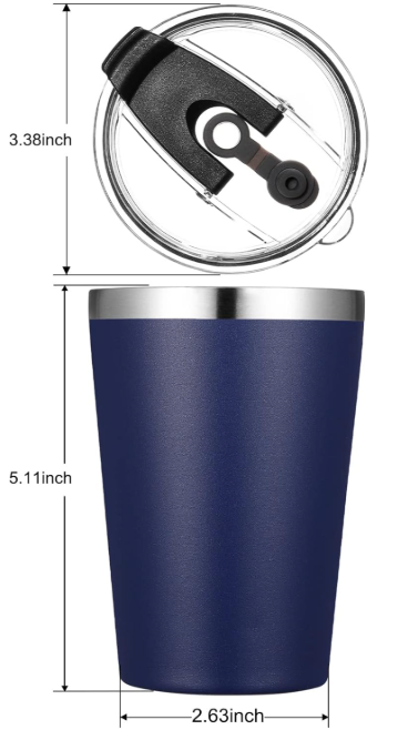 10oz, 12oz, 20oz, 30oz, 40oz Standard - Generic Powder Coated Tumbler