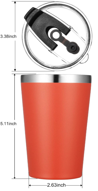 10oz, 12oz, 20oz, 30oz, 40oz Standard - Generic Powder Coated Tumbler