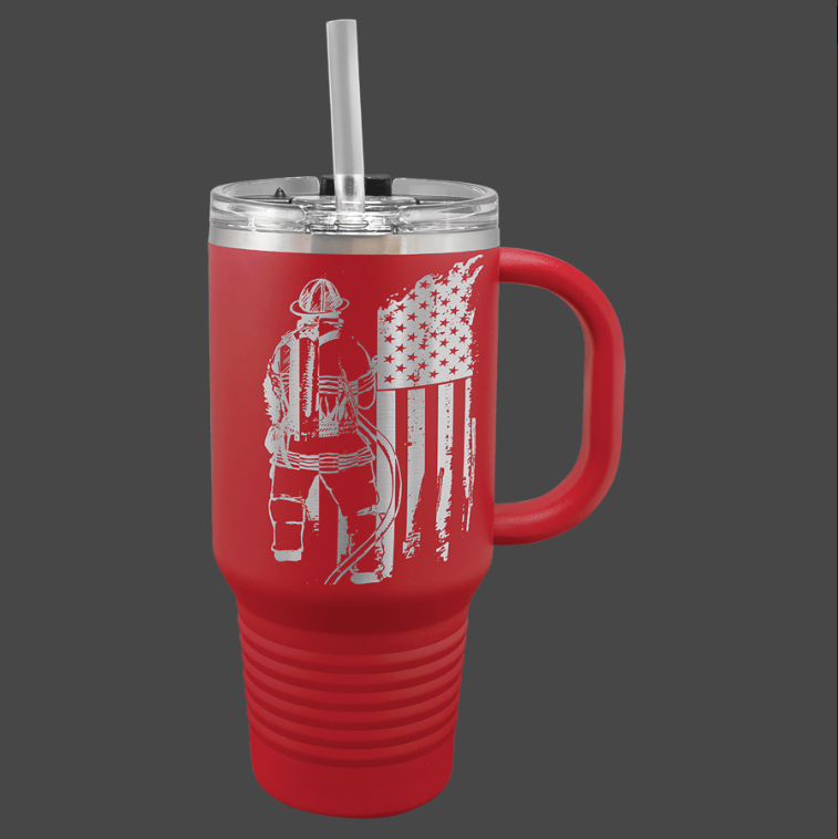 20oz, 32oz, 40oz Travel Mug - Polar Camel Powder Coated