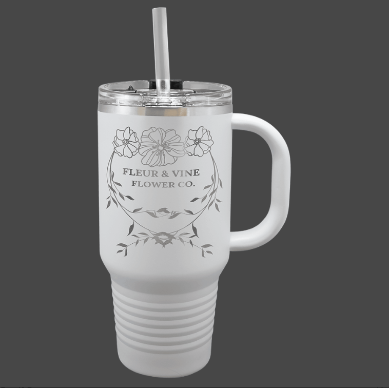 20oz, 32oz, 40oz Travel Mug - Polar Camel Powder Coated
