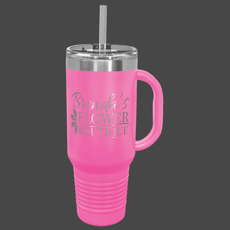 20oz, 32oz, 40oz Travel Mug - Polar Camel Powder Coated
