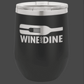 12oz, 16oz Wine Glass - Polar Camel Powder Coated