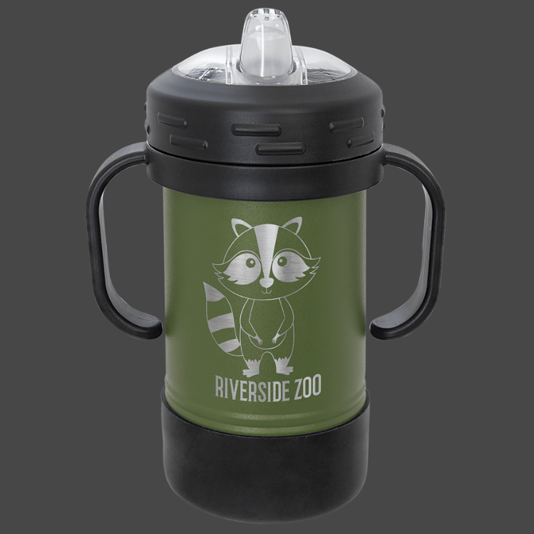 10oz Sippy Cup - Polar Camel Powder Coated