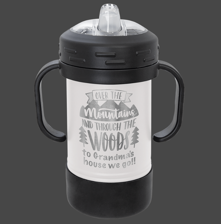 10oz Sippy Cup - Polar Camel Powder Coated