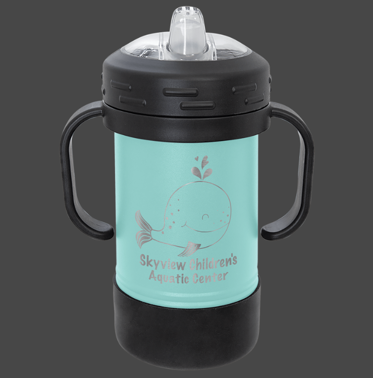 10oz Sippy Cup - Polar Camel Powder Coated