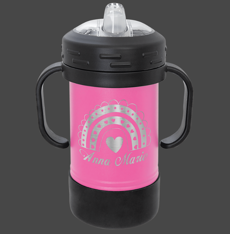 10oz Sippy Cup - Polar Camel Powder Coated