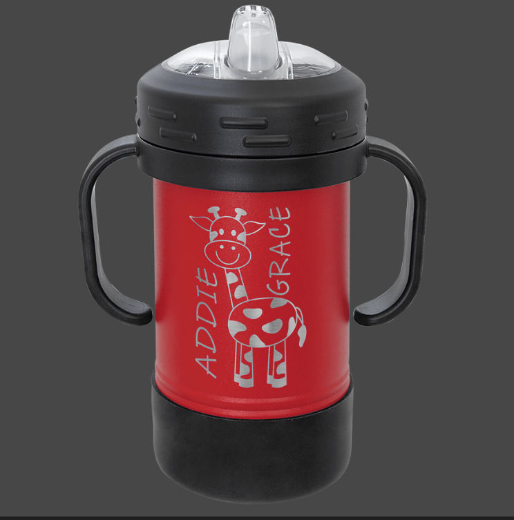10oz Sippy Cup - Polar Camel Powder Coated