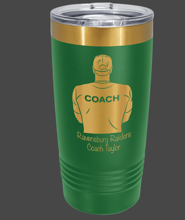 20oz Standard - Polar Camel Powder Coated Ringneck