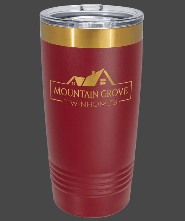 20oz Standard - Polar Camel Powder Coated Ringneck