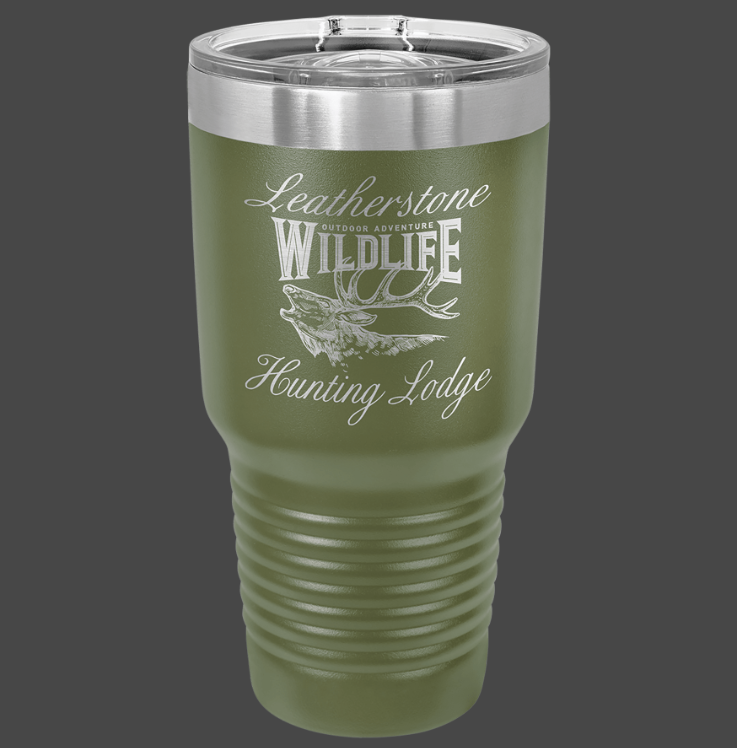 30oz Standard - Polar Camel Powder Coated Ringneck