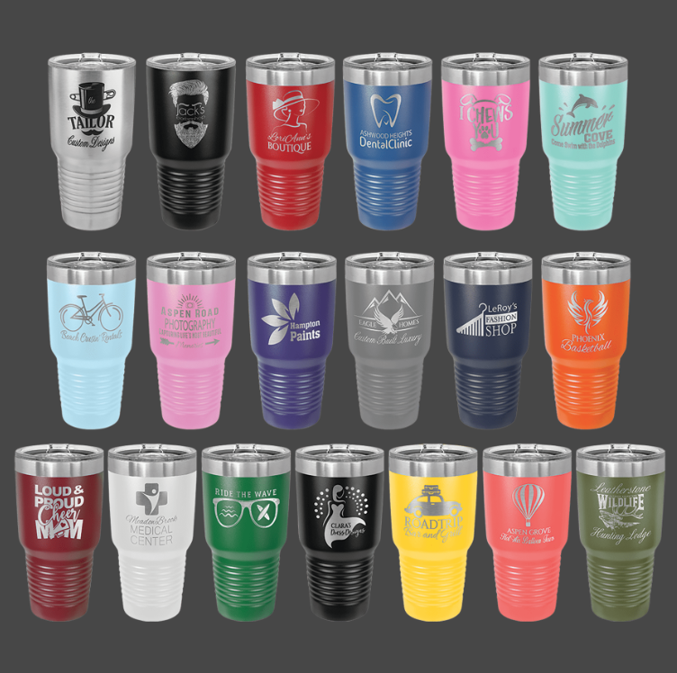 30oz Standard - Polar Camel Powder Coated Ringneck