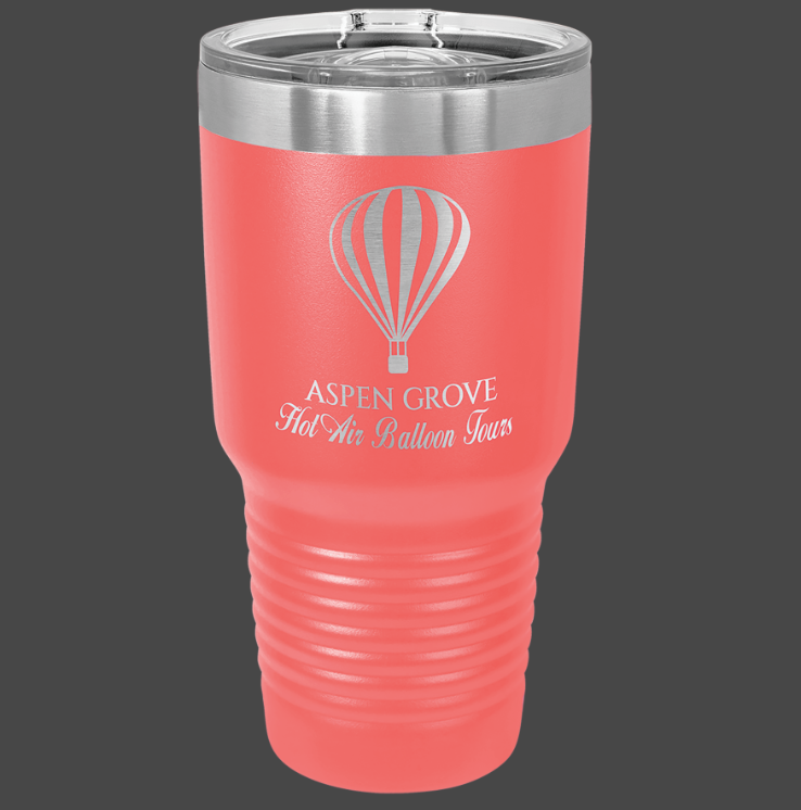 30oz Standard - Polar Camel Powder Coated Ringneck