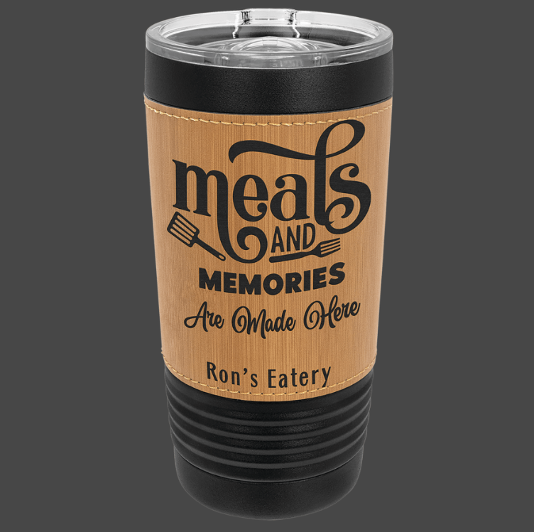 20oz Standard - Polar Camel Leatherette Ringneck