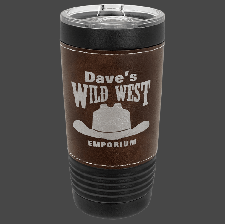 20oz Standard - Polar Camel Leatherette Ringneck