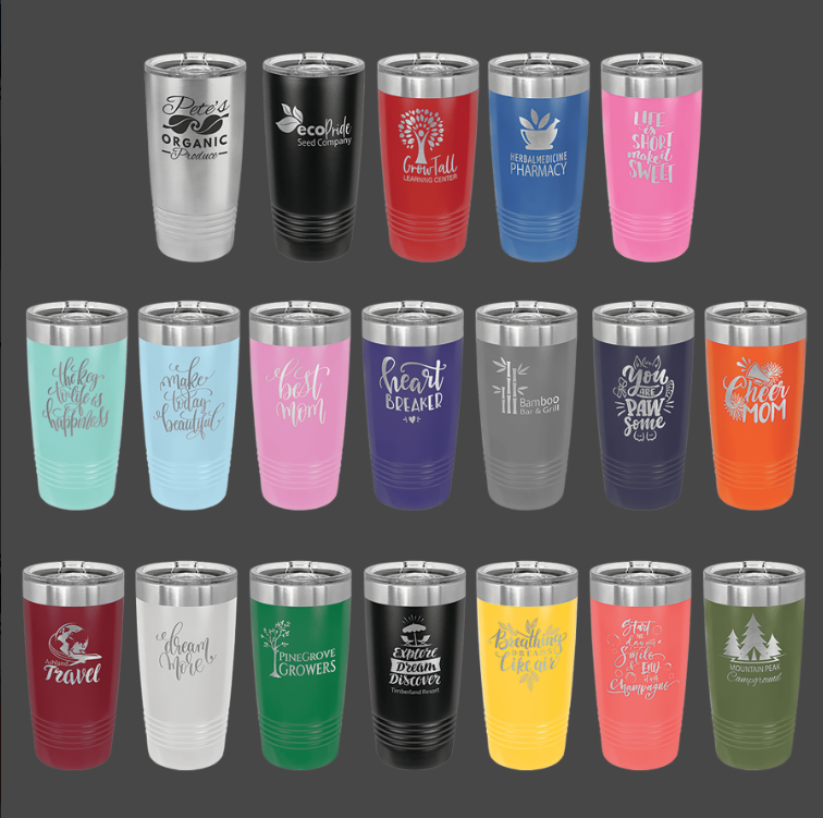 20oz Standard - Polar Camel Powder Coated Ringneck