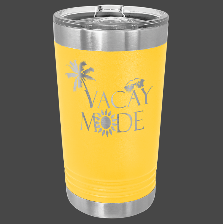 16oz Pint - Polar Camel Powder Coated Ringneck