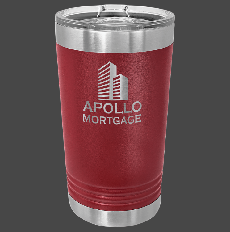 16oz Pint - Polar Camel Powder Coated Ringneck