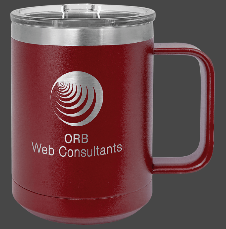 15oz Coffee Mug - Polar Camel Powder Coated