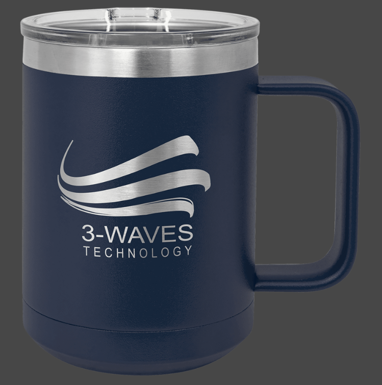 15oz Coffee Mug - Polar Camel Powder Coated
