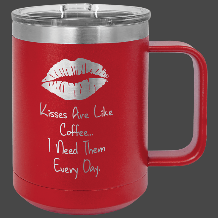 15oz Coffee Mug - Polar Camel Powder Coated