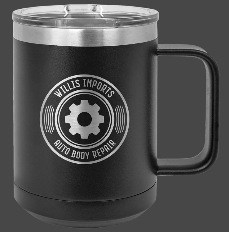 15oz Coffee Mug - Polar Camel Powder Coated