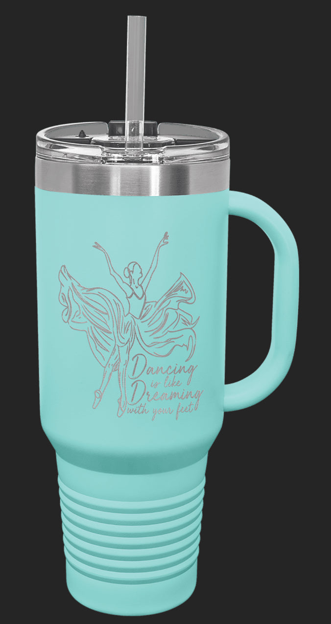 20oz, 32oz, 40oz Travel Mug - Polar Camel Powder Coated
